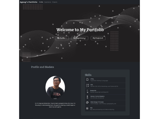 portfolio website preview 1